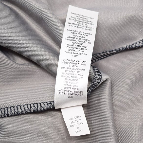 Chicos Velvet Midnight Patchwork Tunic Top Women 3 Whimsigoth Witchy Lagenlook - Picture 8 of 10